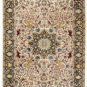Persisk teppe - klassisk - 220 x 140 cm - beige