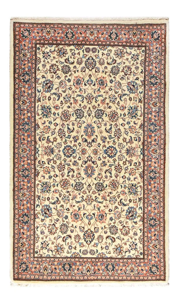 Persisk teppe - klassisk - 222 x 134 cm - flerfarget