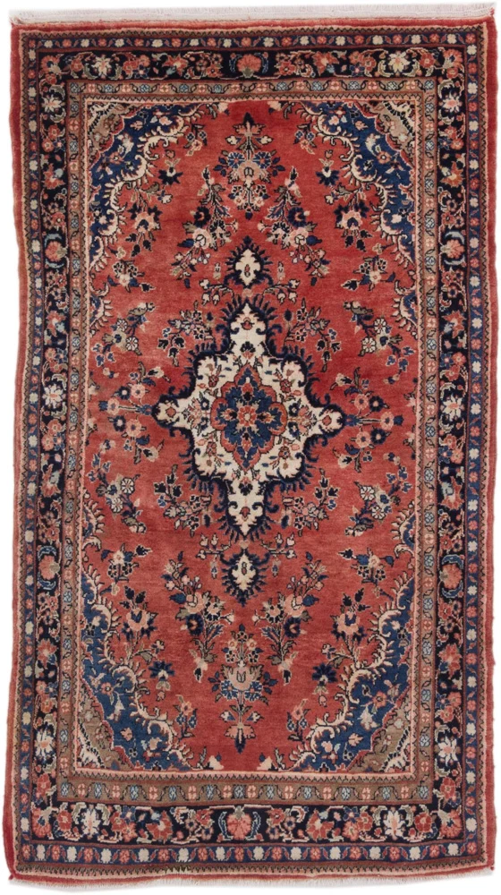 Persisk teppe - klassisk - 225 x 130 cm - rust