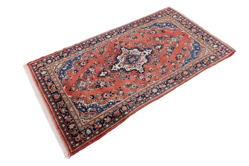 Persisk teppe - klassisk - 225 x 130 cm - rust