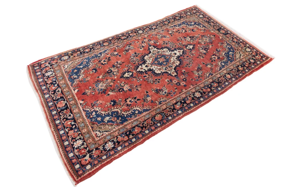 Persisk teppe - klassisk - 225 x 130 cm - rust