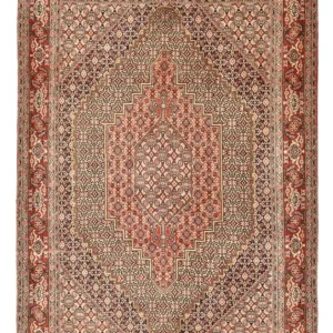 Persisk teppe - klassisk - 225 x 150 cm - rust