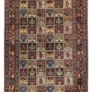 Persisk teppe - klassisk - 233 x 155 cm - brun