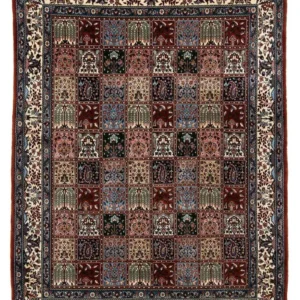 Persisk teppe - klassisk - 237 x 178 cm - flerfarget