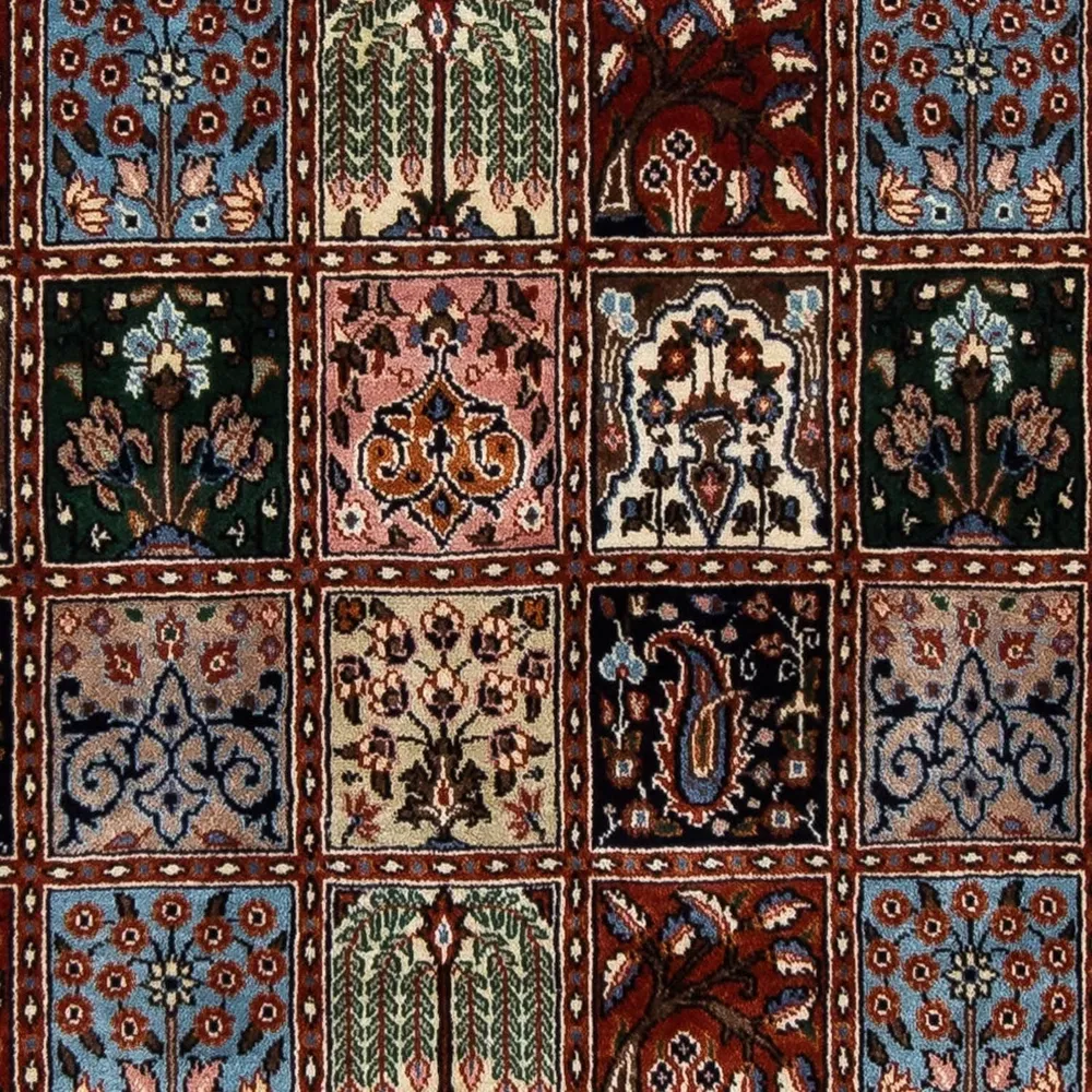 Persisk teppe - klassisk - 237 x 178 cm - flerfarget