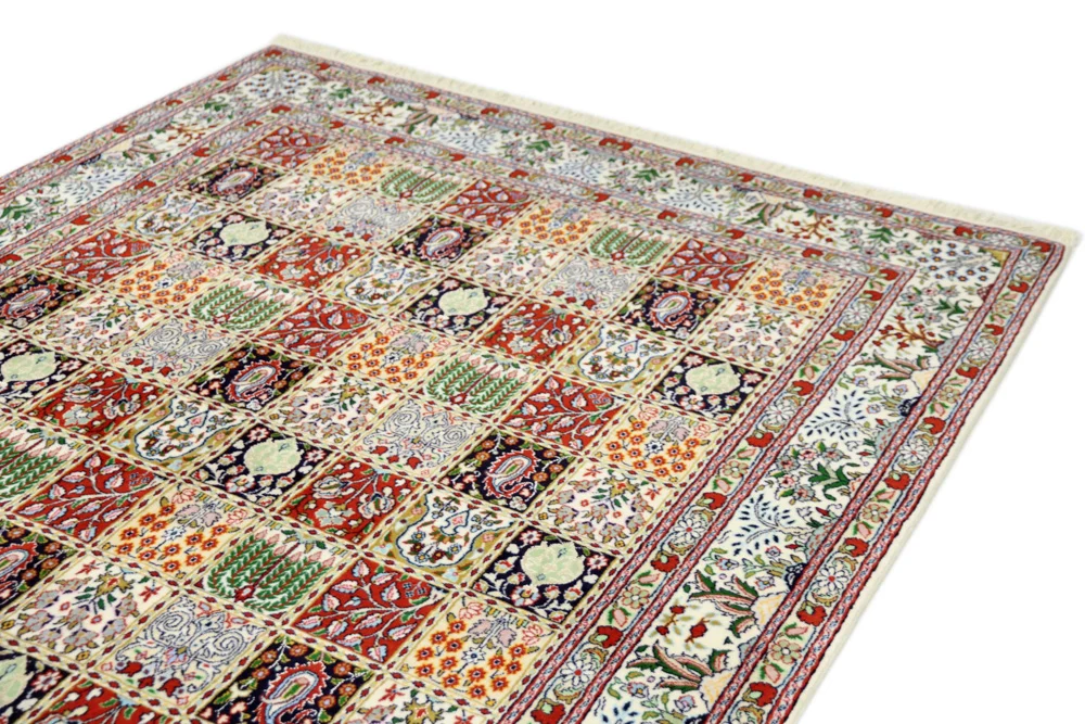 Persisk teppe - klassisk - 238 x 163 cm - mørk beige