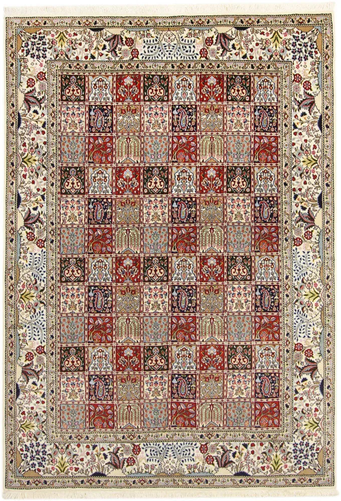 Persisk teppe - klassisk - 238 x 166 cm - mørk beige