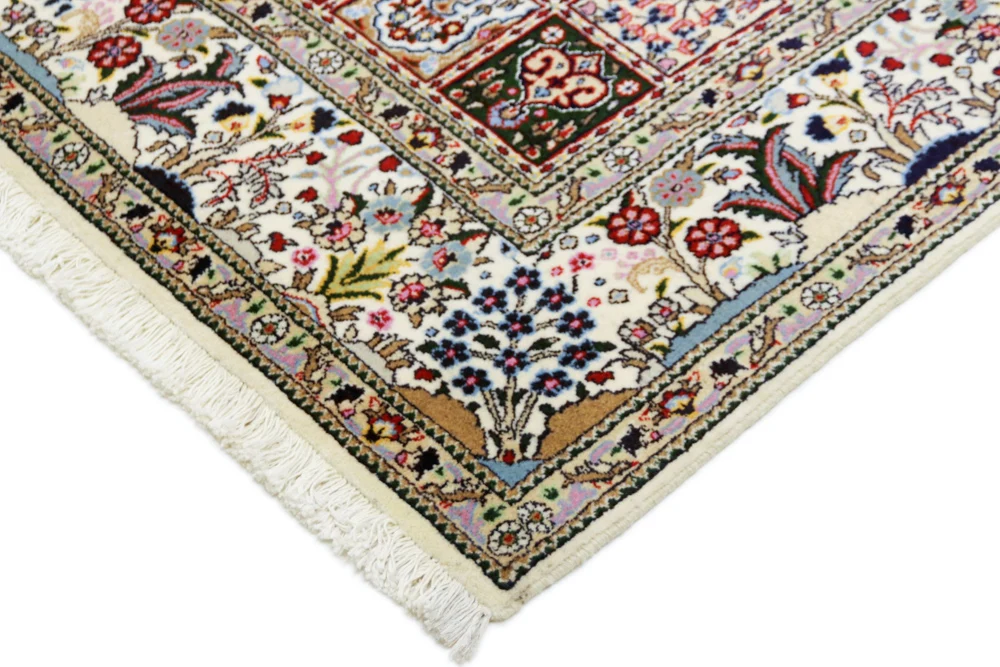Persisk teppe - klassisk - 238 x 166 cm - mørk beige