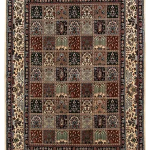 Persisk teppe - klassisk - 239 x 176 cm - flerfarget