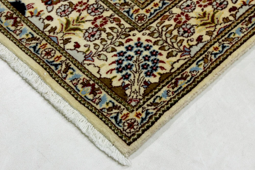 Persisk teppe - klassisk - 240 x 165 cm - mørk beige