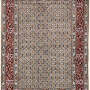 Persisk teppe - klassisk - 240 x 170 cm - mørk beige