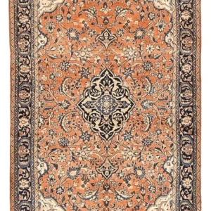 Persisk teppe - klassisk - 243 x 137 cm - lys rød