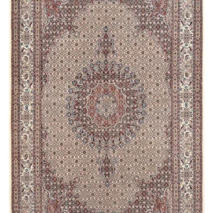 Persisk teppe - klassisk - 269 x 178 cm - lysebrun