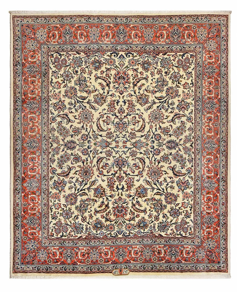 Persisk teppe - klassisk - 270 x 226 cm - sand