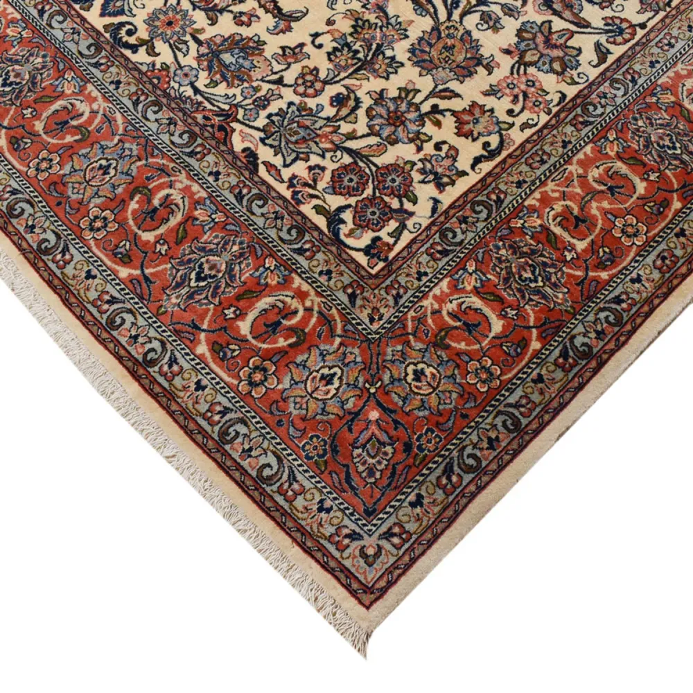 Persisk teppe - klassisk - 270 x 226 cm - sand