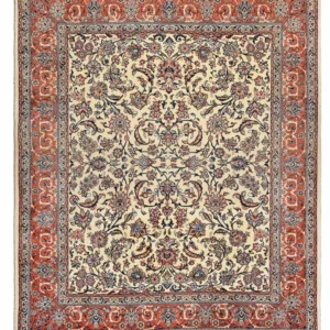 Persisk teppe - klassisk - 270 x 226 cm - sand