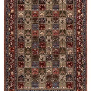 Persisk teppe - klassisk - 278 x 196 cm - flerfarget