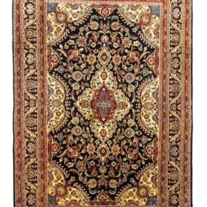 Persisk teppe - klassisk - 283 x 196 cm - svart