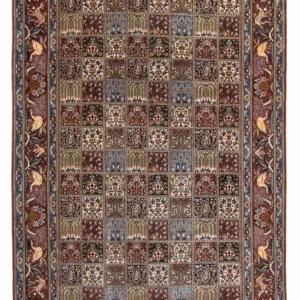 Persisk teppe - klassisk - 286 x 197 cm - brun