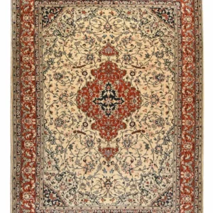 Persisk teppe - klassisk - 287 x 213 cm - beige
