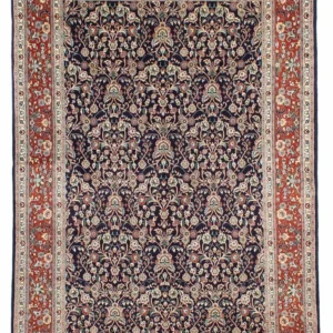Persisk teppe - klassisk - 288 x 195 cm - svart