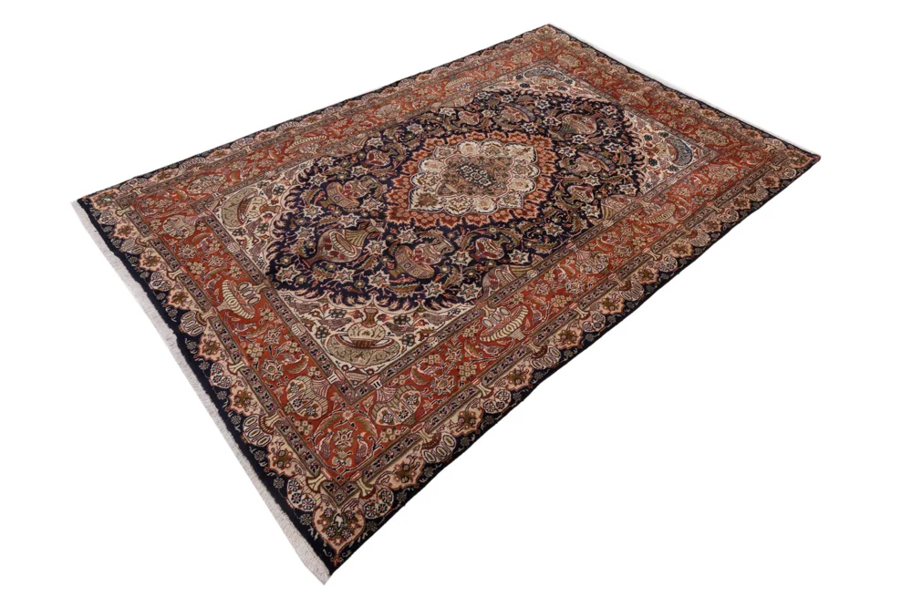 Persisk teppe - klassisk - 290 x 200 cm - flerfarget