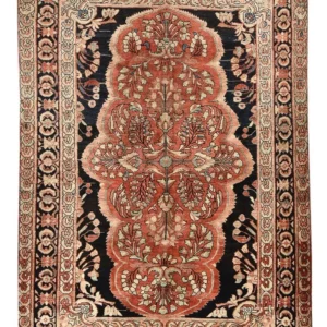 Persisk teppe - klassisk - 290 x 202 cm - lys rød