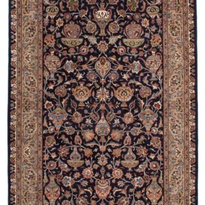 Persisk teppe - klassisk - 290 x 203 cm - svart