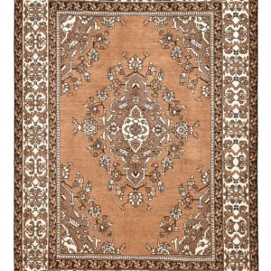Persisk teppe - klassisk - 291 x 207 cm - mørk beige
