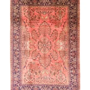 Persisk teppe - klassisk - 293 x 202 cm - oransje
