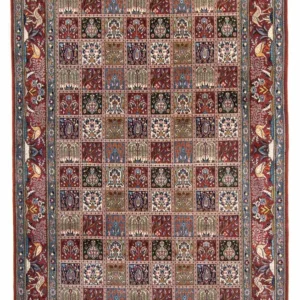 Persisk teppe - klassisk - 295 x 195 cm - mørk rød