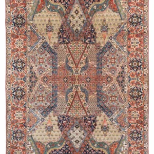Persisk teppe - klassisk - 295 x 200 cm - rust