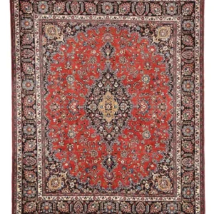 Persisk teppe - klassisk - 295 x 245 cm - rød