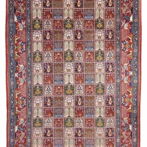 Persisk teppe - klassisk - 297 x 197 cm - lys rød