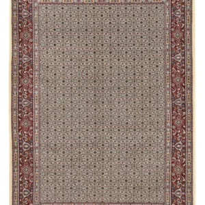 Persisk teppe - klassisk - 297 x 205 cm - taupe