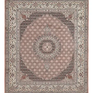 Persisk teppe - klassisk - 297 x 245 cm - lys rød