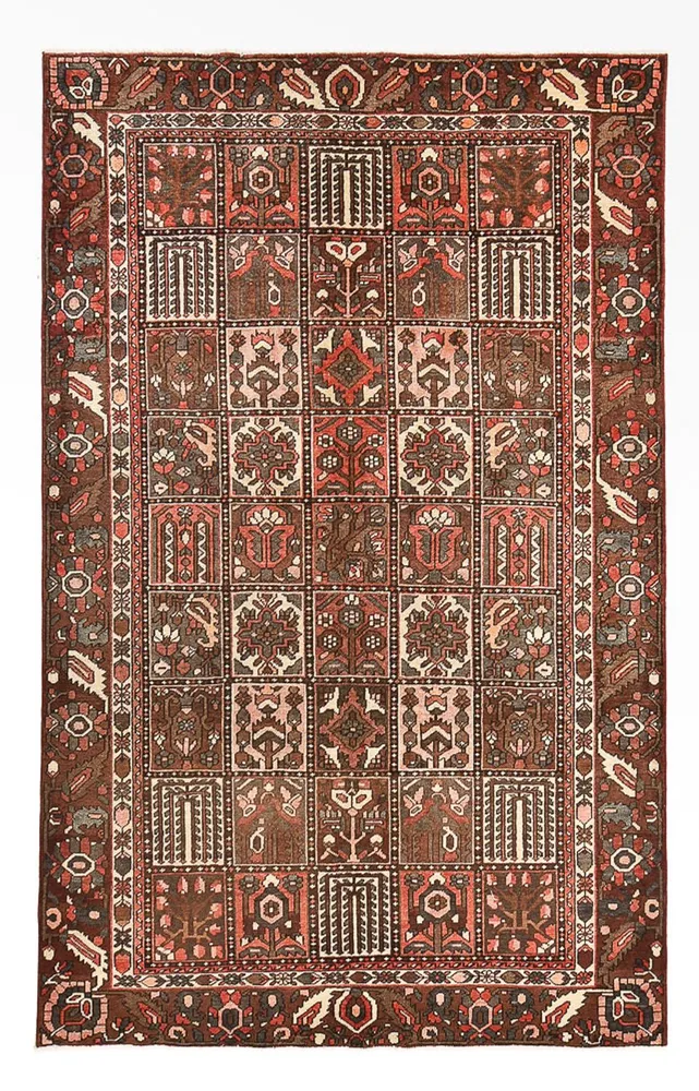 Persisk teppe - klassisk - 298 x 192 cm - flerfarget