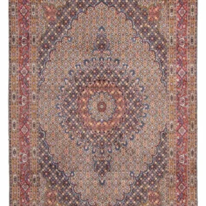Persisk teppe - klassisk - 298 x 198 cm - flerfarget