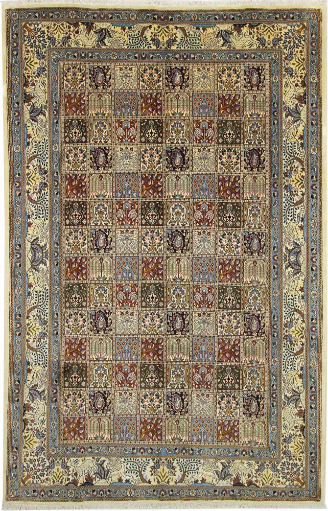 Persisk teppe - klassisk - 300 x 192 cm - mørk beige