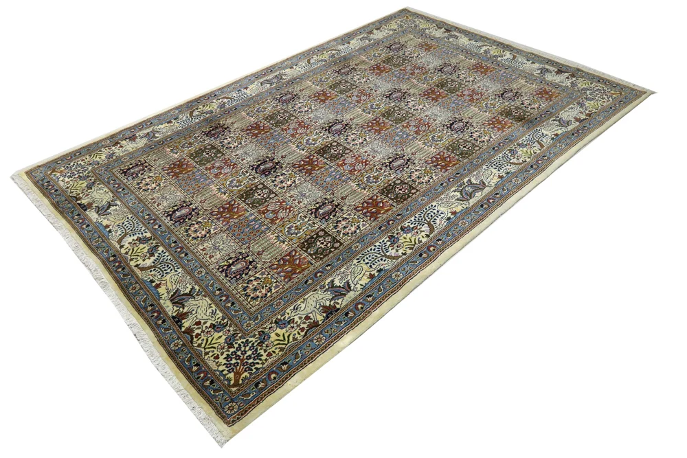 Persisk teppe - klassisk - 300 x 192 cm - mørk beige