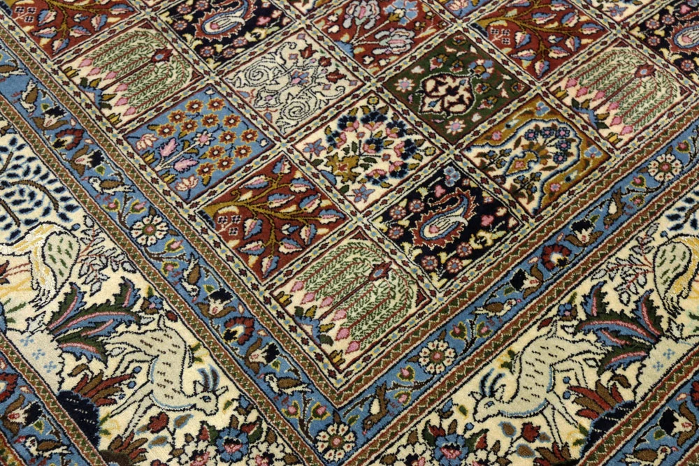 Persisk teppe - klassisk - 300 x 192 cm - mørk beige