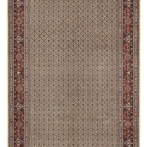 Persisk teppe - klassisk - 300 x 195 cm - taupe