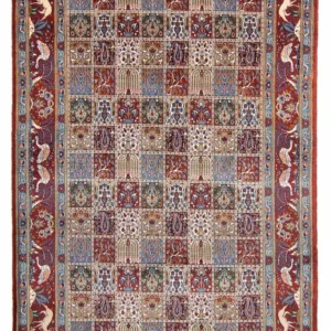 Persisk teppe - klassisk - 300 x 200 cm - lys rød