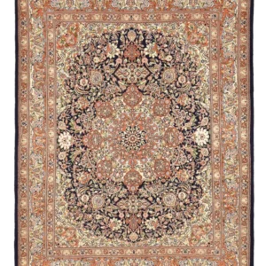 Persisk teppe - klassisk - 300 x 232 cm - lys rød