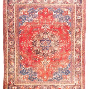 Persisk teppe - klassisk - 300 x 247 cm - rød