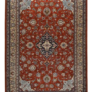 Persisk teppe - klassisk - 301 x 206 cm - rød