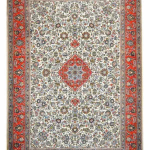 Persisk teppe - klassisk - 302 x 212 cm - rød