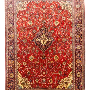 Persisk teppe - klassisk - 303 x 216 cm - rød