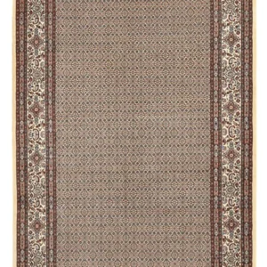 Persisk teppe - klassisk - 305 x 200 cm - taupe