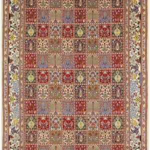 Persisk teppe - klassisk - 306 x 204 cm - flerfarget